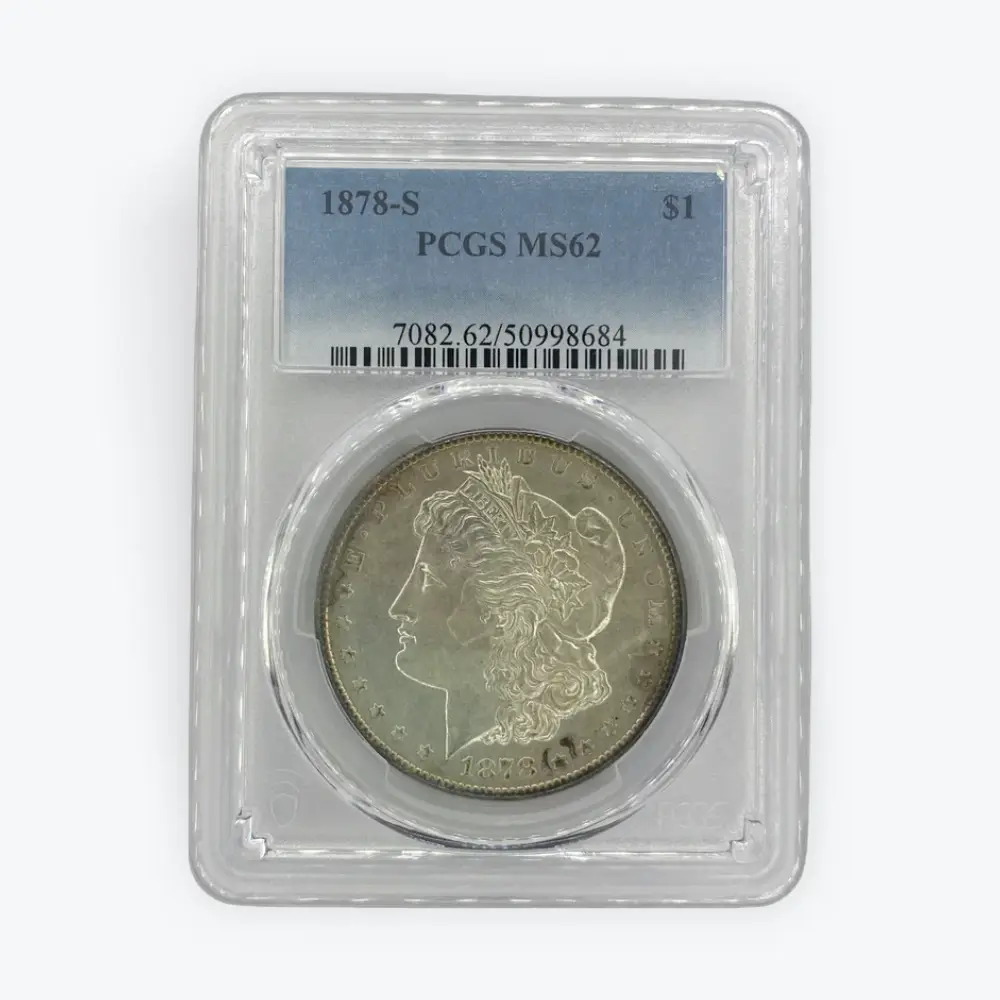 1878-S Morgan $1 PCGS MS62