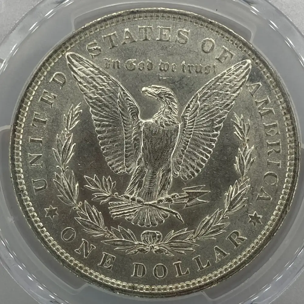 1880 Morgan $1 PCGS MS61 - Image 2