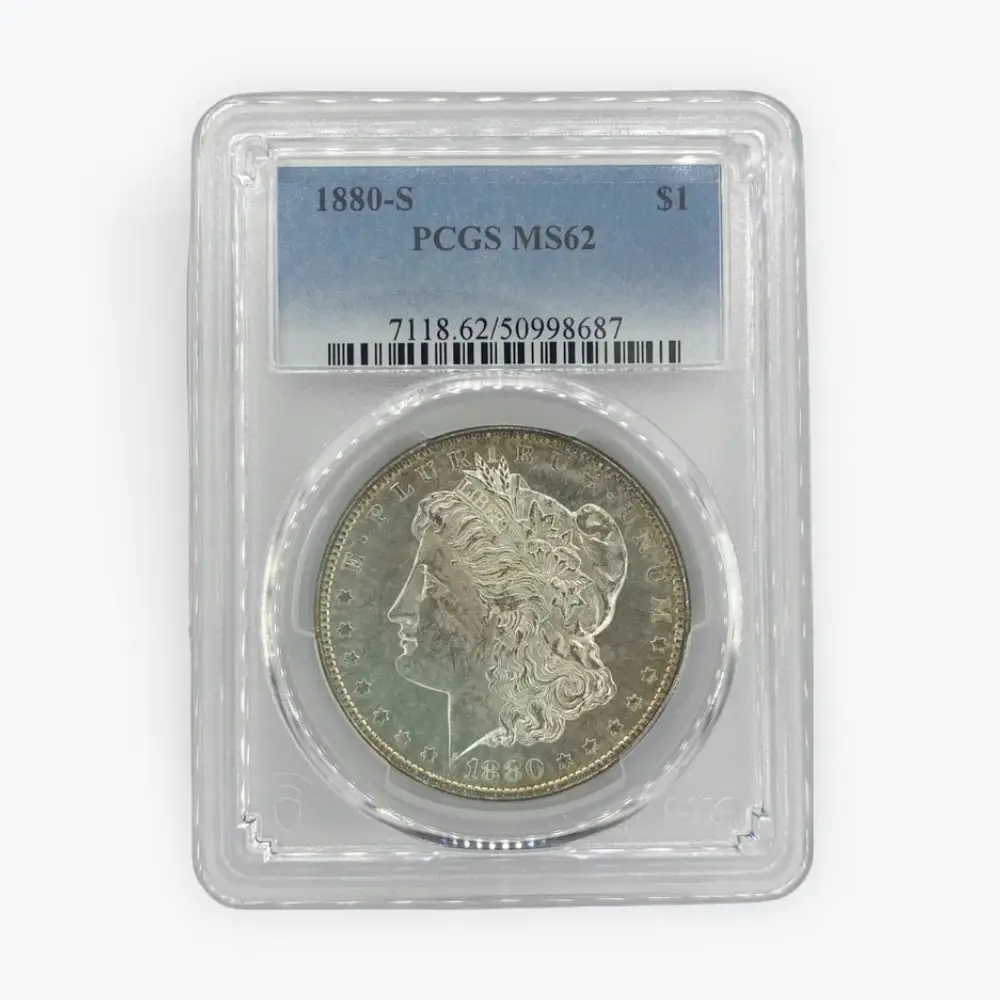 1880-S Morgan $1 PCGS MS62