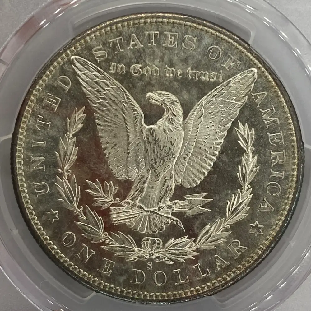 1880-S Morgan $1 PCGS MS62 - Image 2