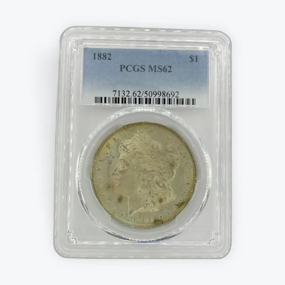 1882 Morgan $1 PCGS MS62