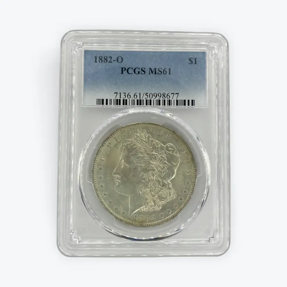1882-O Morgan $1 PCGS MS61