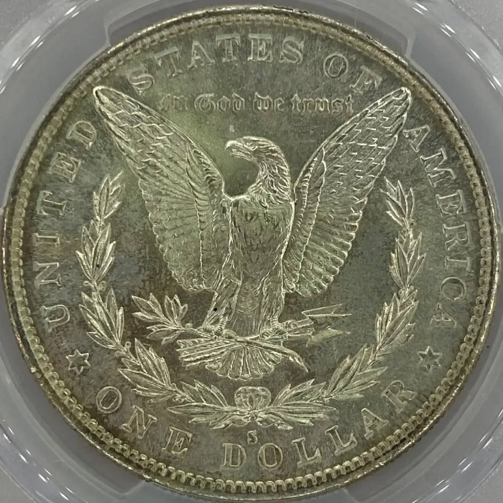 1882-S Morgan $1 PCGS MS63 - Image 2