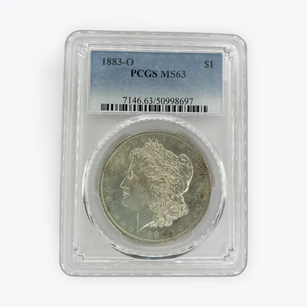 1883-O Morgan $1 PCGS MS63