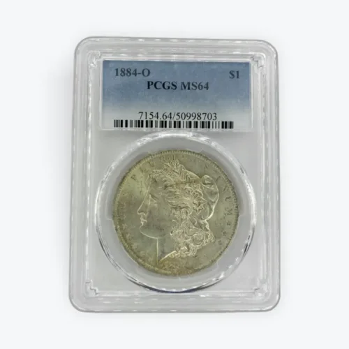 1884-O Morgan $1 PCGS MS64