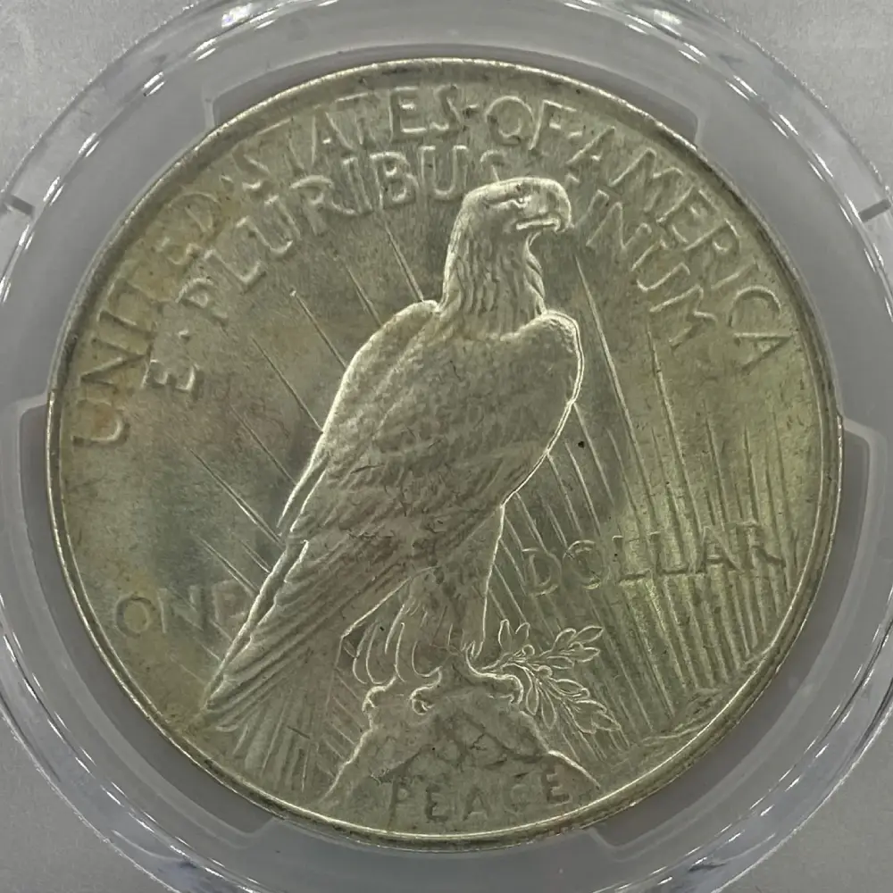 1923 $1 PCGS MS63 - Image 2