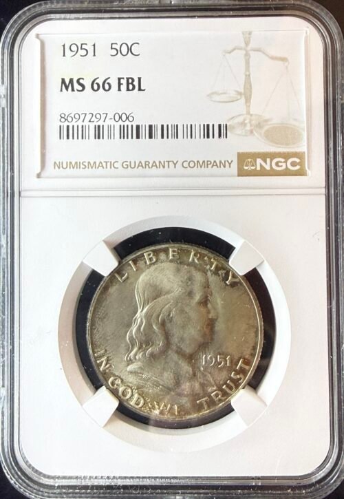 1951 Franklin Half Dollar