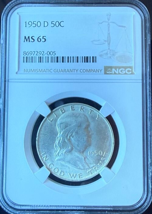 1950-D Franklin Half Dollar